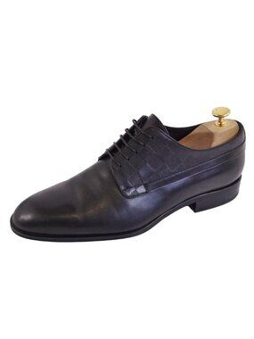 louis vuitton men's dress shoes LV Jazz Richelieu Black. Size 08.5 Crafted from waxed calf leather Louis Vuitton Men's Shoe Styles